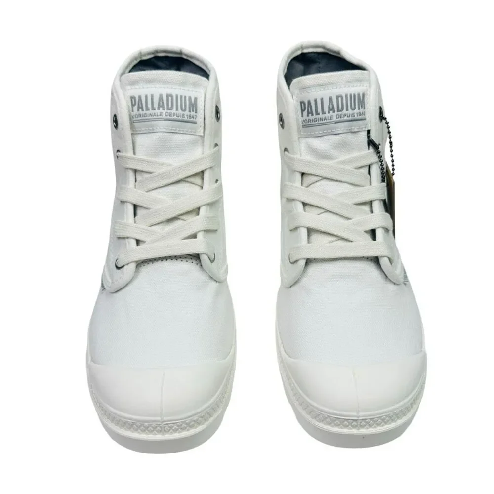 Palladium Pampa Hi Original Lace Up Sneakers 92352-116-M - Size 8 - Star White